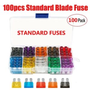 100pc Blade Fuse Assortment