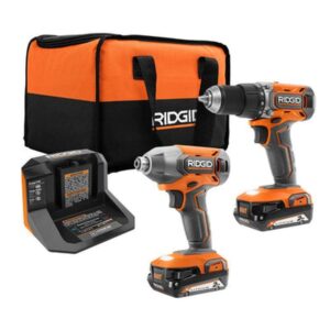 18V Cordless Drill Driver 2 Batteries