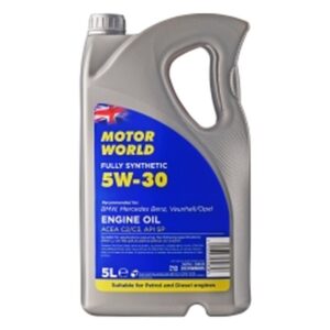 5W-30 Fully Synthetic Engine Oil 5L