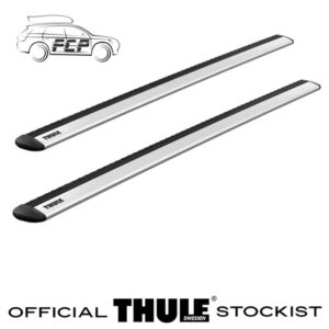 Aluminium Roof Bars Pair 127cm