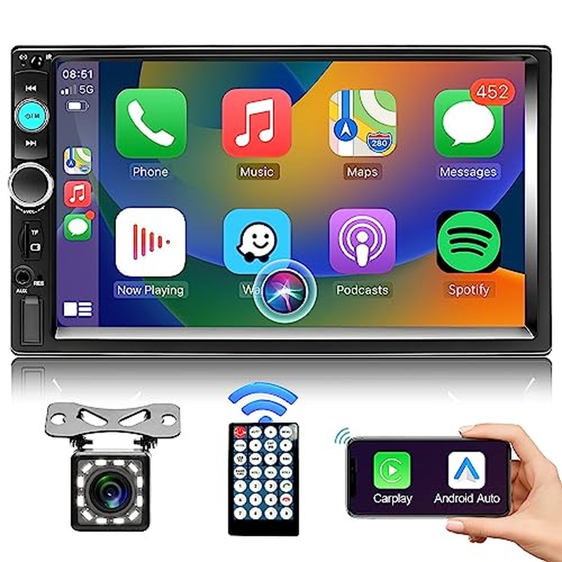 Android Auto & Apple CarPlay Head Unit 7in