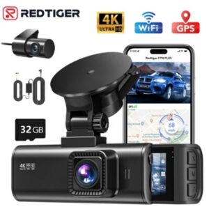 Dash Cam 4K UHD Front & Rear Kit