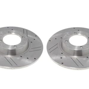 Drilled & Grooved Front Disc Pair