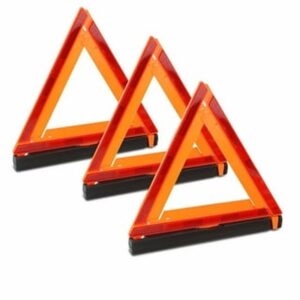EU Approved Warning Triangle Set x2