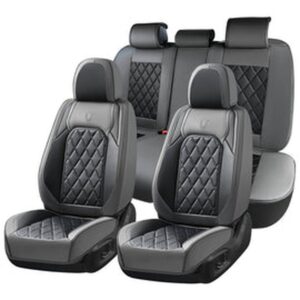 Full Leather Look Seat Cover Set