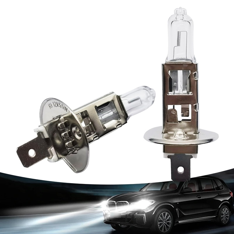H1 Halogen Bulb Pair 55W