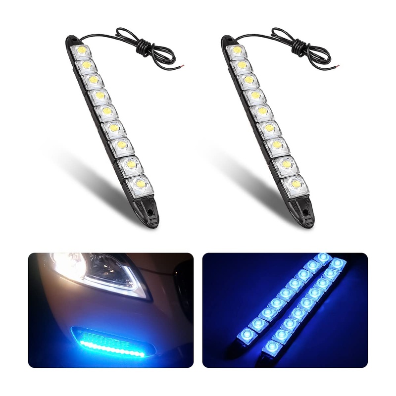 LED DRL Daytime Running Light Strip Kit