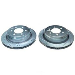 Rear Brake Disc Pair