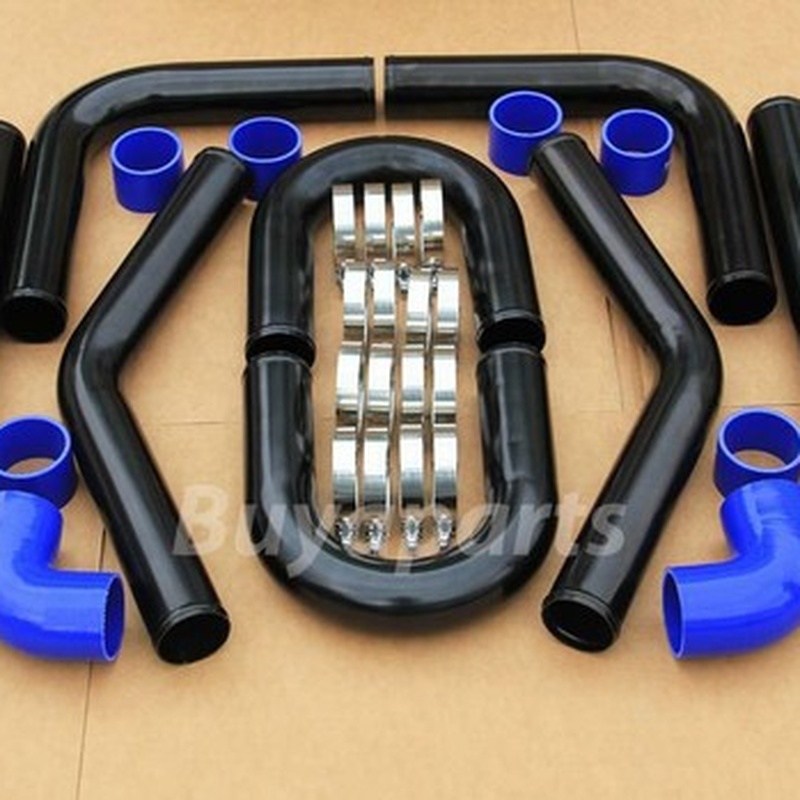 Uprated Intercooler Pipe Kit Silicone Blue